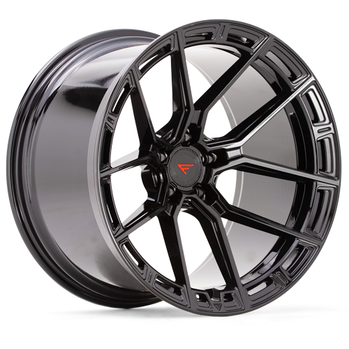 Ferrada Wheels XTF10 Obsidian Black 22x12 +25 5x120mm 74.1mm