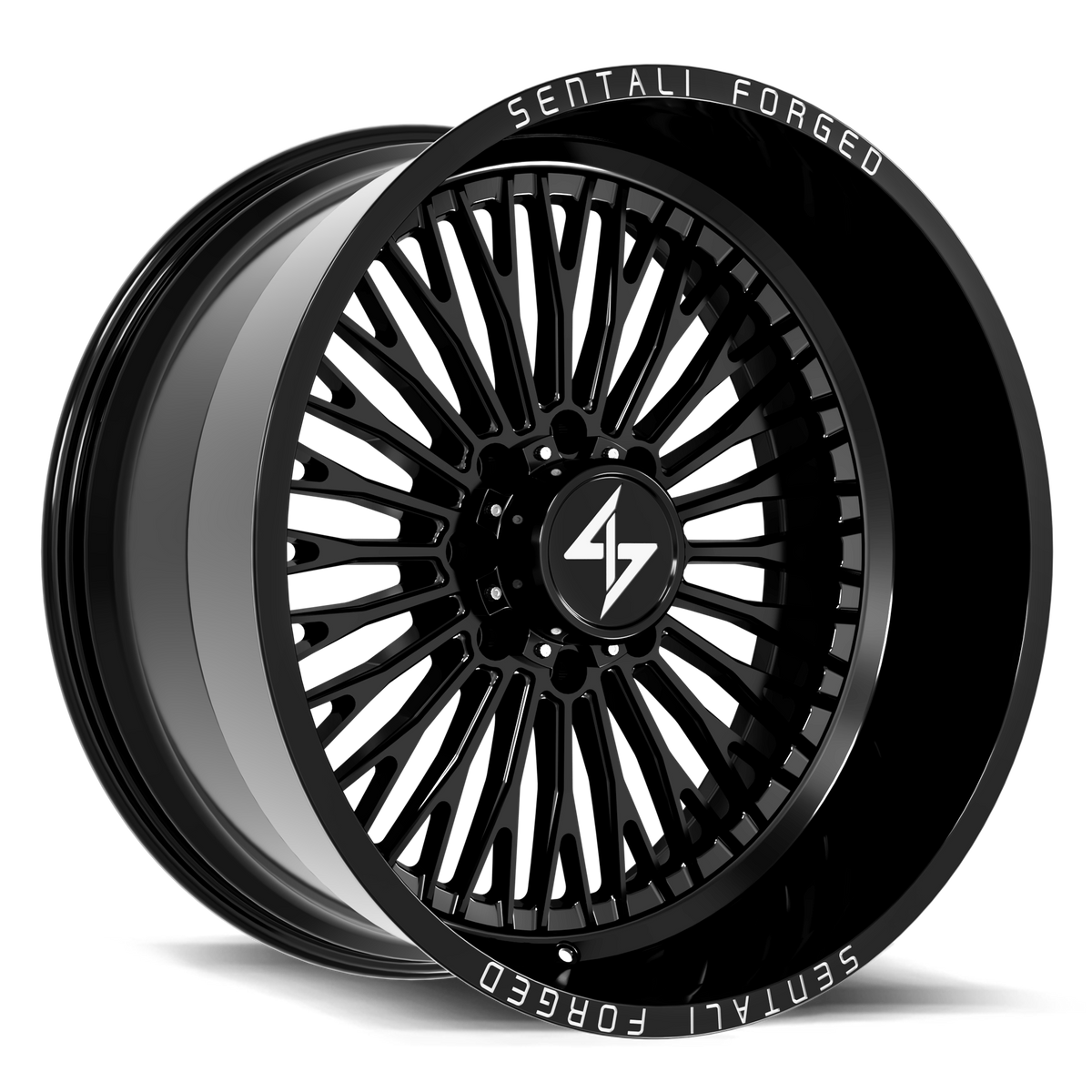 Sentali SF10 Gloss Black 28x16 -99 5x139.7mm 77.8mm - Wheelwiz