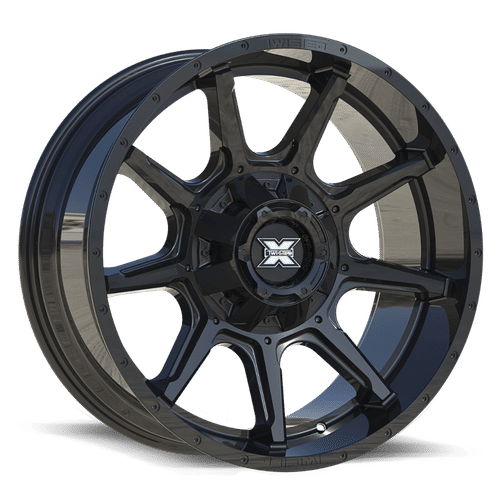 Twisted Off-road TW2 Gloss Black 22x10 -18 6x135|6x139.7mm 0mm - Wheelwiz