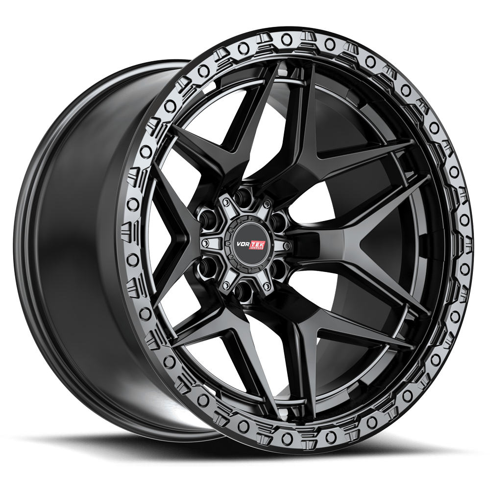 Vortek VRT-603 Satin Black 22x12 -44 6x135|6x139.7mm 106.1mm - Wheelwiz