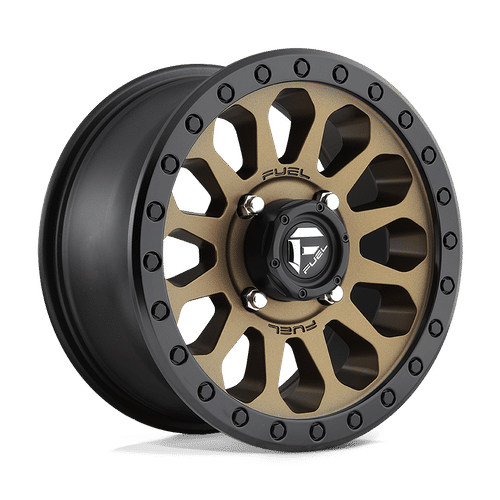Fuel Offroad D600 MATTE BRONZE BLACK BEAD RING 14x7 +38 4x137mm 110.1mm - Wheelwiz
