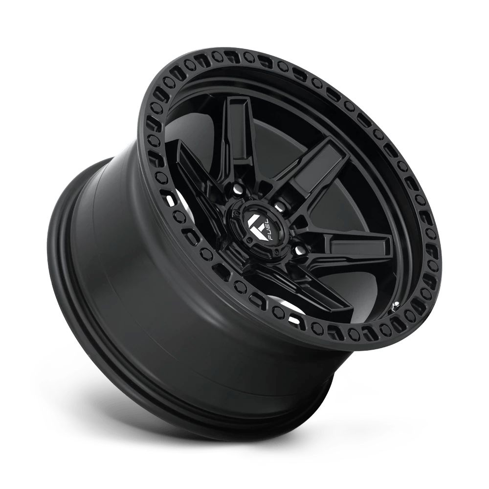 Fuel Offroad D697 KICKER MATTE BLACK 18x9 -12 6x139.7mm 106.1mm - Wheelwiz
