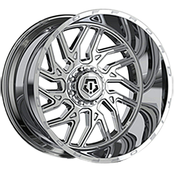 TIS Wheels 544 Chrome 20x9 0 8x180mm 124.3mm - Wheelwiz
