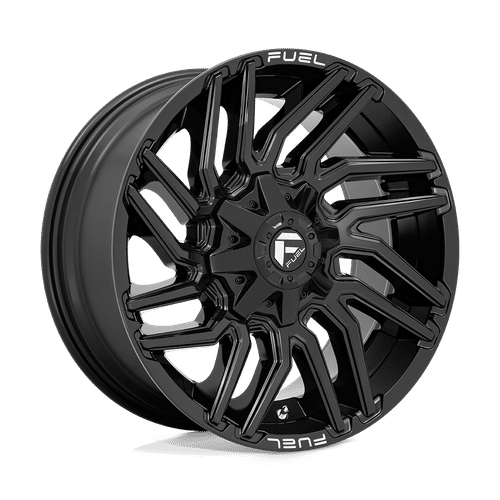 Fuel Offroad D776 GLOSS BLACK 20x10 -18 8x165.1mm 125.1mm - Wheelwiz