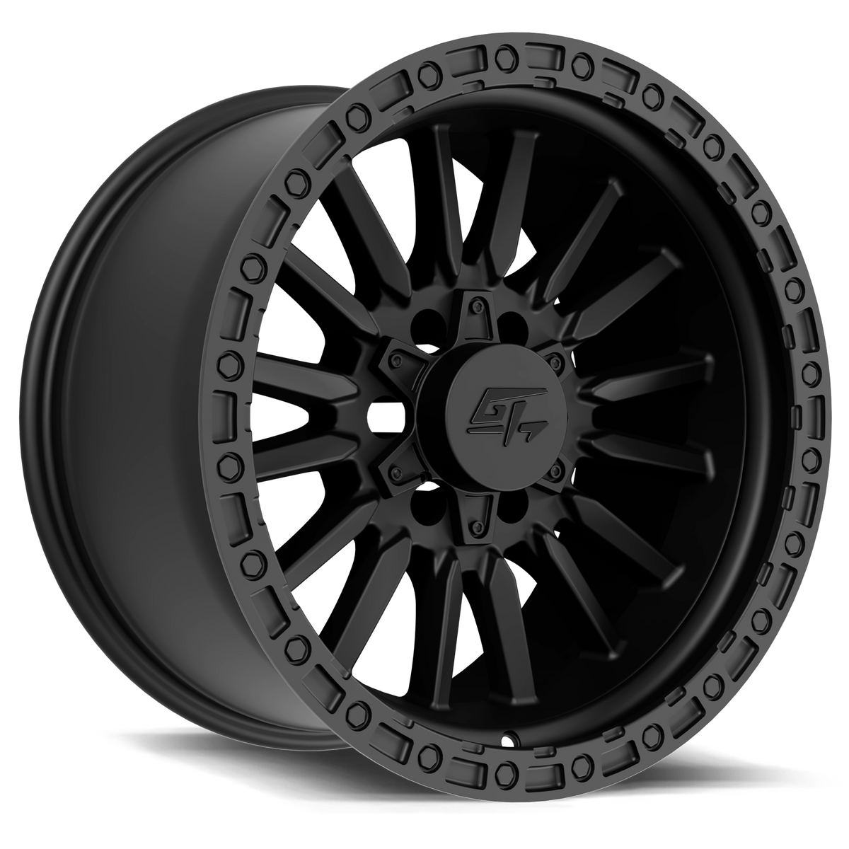 GT Off-Road CHAMBER Matte Black 20x9 +12 8x165.1|8x180mm 125.2mm - Wheelwiz