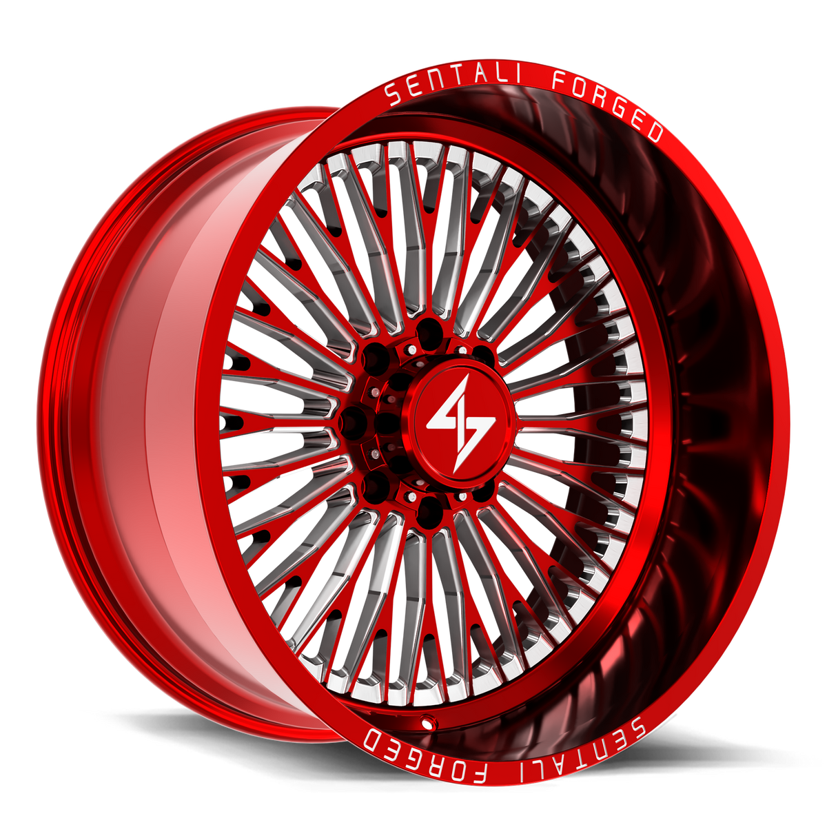 Sentali SF10 Anodized Red 30x16 -99 8x180mm 124.3mm - Wheelwiz