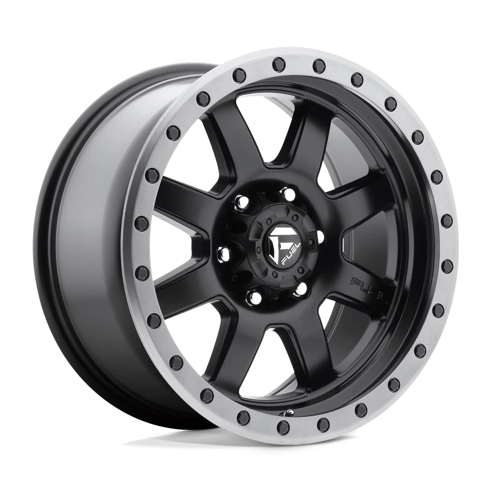 Fuel Offroad D551 TROPHY MATTE BLACK GUN METAL RING 20x9 -12 5x139.7mm 108mm - Wheelwiz