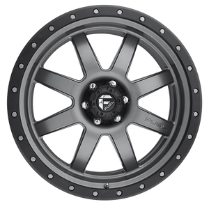 Fuel Offroad D552 TROPHY MATTE GUN METAL BLACK BEAD RING 18x9 +1 5x127mm 78.1mm - Wheelwiz