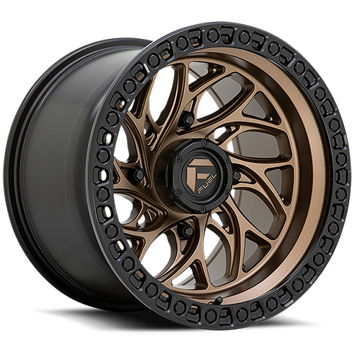 Fuel Off-road D204 RUNNER Bronze w/ Black Ring 15x7 0 mm 0mm