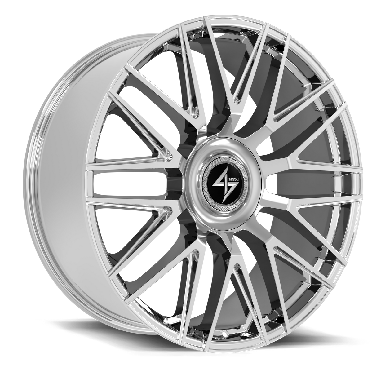 Sentali EMPIRE Chrome 22x9 +30 5x127|5x114.3mm 0mm - Wheelwiz