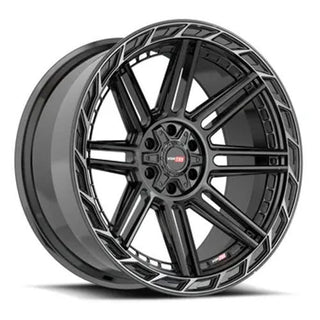 Vortek VRP-501 Black Diamond Cut Ring W/ Dark Tint 20x9 0 6x135|6x139.7mm 106.1mm