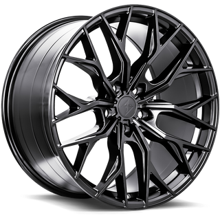 Sentali SS2 Matte Black 20x9 +15 5x115mm 71.6mm