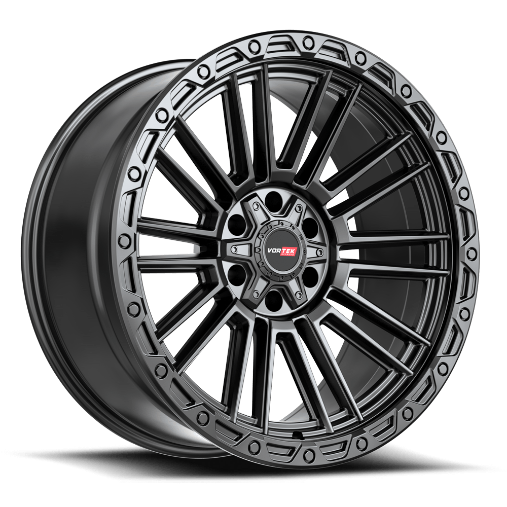 Vortek VRT-604 Matte Black 20x9.5 -18 5x139.7|5x150mm 78.1mm - Wheelwiz