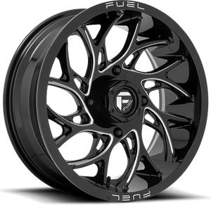 Fuel Offroad D204 RUNNER POLISHED 20x7 +13 4x137mm 110.1mm - Wheelwiz