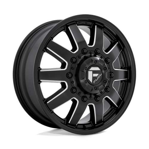 Fuel Offroad D538 MATTE BLACK MILLED 22x8.25 +105 8x165.1mm 117mm - Wheelwiz