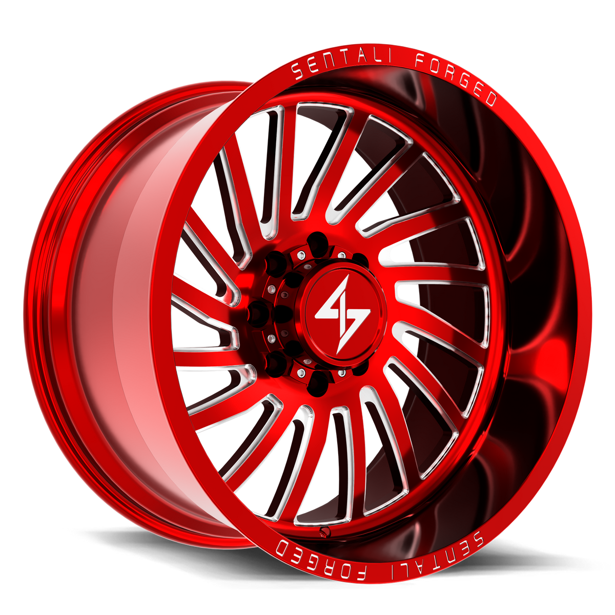 Sentali SF-1 Red Milled 28x16 -99 8x170mm 125.2mm - Wheelwiz