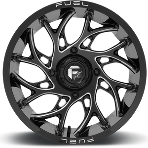 Fuel Offroad D204 RUNNER POLISHED 22x7 +13 4x137mm 110.1mm - Wheelwiz