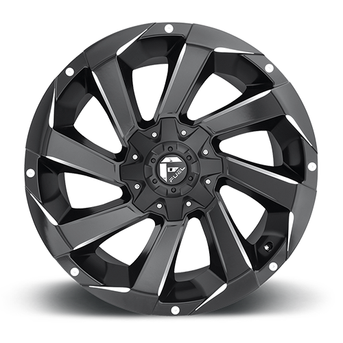 Fuel Offroad D592 RAZOR MATTE BLACK MILLED 20x9 +20 6x135|6x139.7mm 106.1mm - Wheelwiz