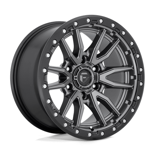 Fuel Offroad D680 MATTE GUN METAL BLACK BEAD RING 18x9 +20 5x139.7mm 78.1mm - Wheelwiz