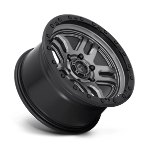Fuel Offroad D701 AMMO MATTE GUN METAL BLACK BEAD RING 17x9 +1 6x135mm 87.1mm - Wheelwiz