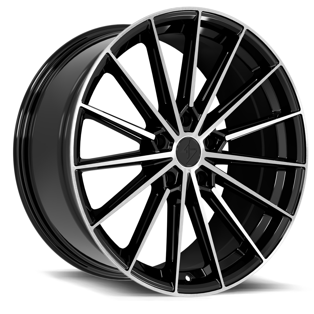 Sentali RECOIL Gloss Black Machined Face 20x9 +35 5x114.3mm 0mm - Wheelwiz