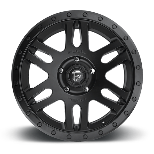 Fuel Offroad D584 RECOIL MATTE BLACK 18x9 +20 6x139.7mm 108mm - Wheelwiz