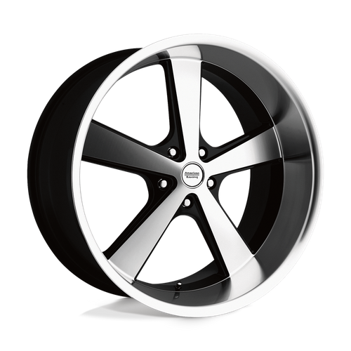 American Racing VN701 NOVA Gloss Black Machined 22x11 +18 5x127mm 78.1mm - Wheelwiz