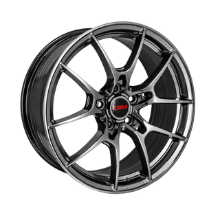 DIM WC001 Grey Silver Lip 18x8 +30 5x120mm 0mm