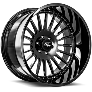 GT Off-Road STRIKE Gloss Black 22x12 -44 5x139.7mm 108.1mm