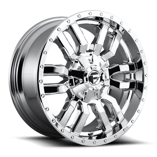 Fuel Offroad D631 CHROME PLATED 22x10 +10 6x135|6x139.7mm 106.1mm - Wheelwiz