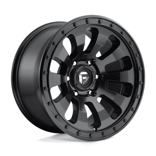 Fuel Offroad D630 MATTE BLACK 20x9 +1 5x127mm 78.1mm - Wheelwiz