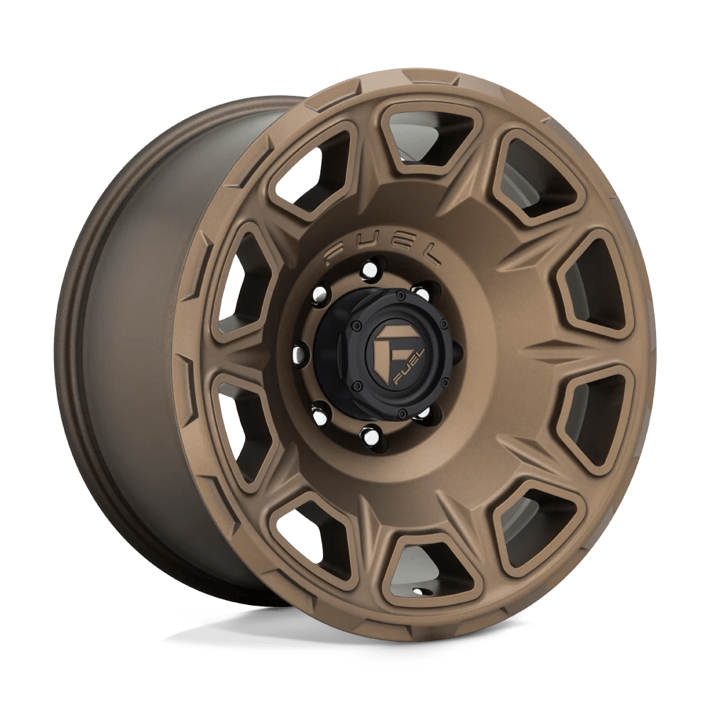 Fuel Offroad D687 VENGEANCE MATTE BRONZE 20x10 -18 8x180mm 124.2mm - Wheelwiz