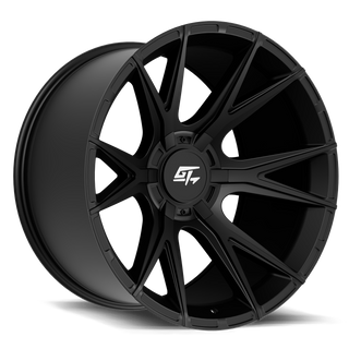 GT Off-Road FUSION Satin Black 22x12 -44 8x165.1|8x180mm 125.2mm