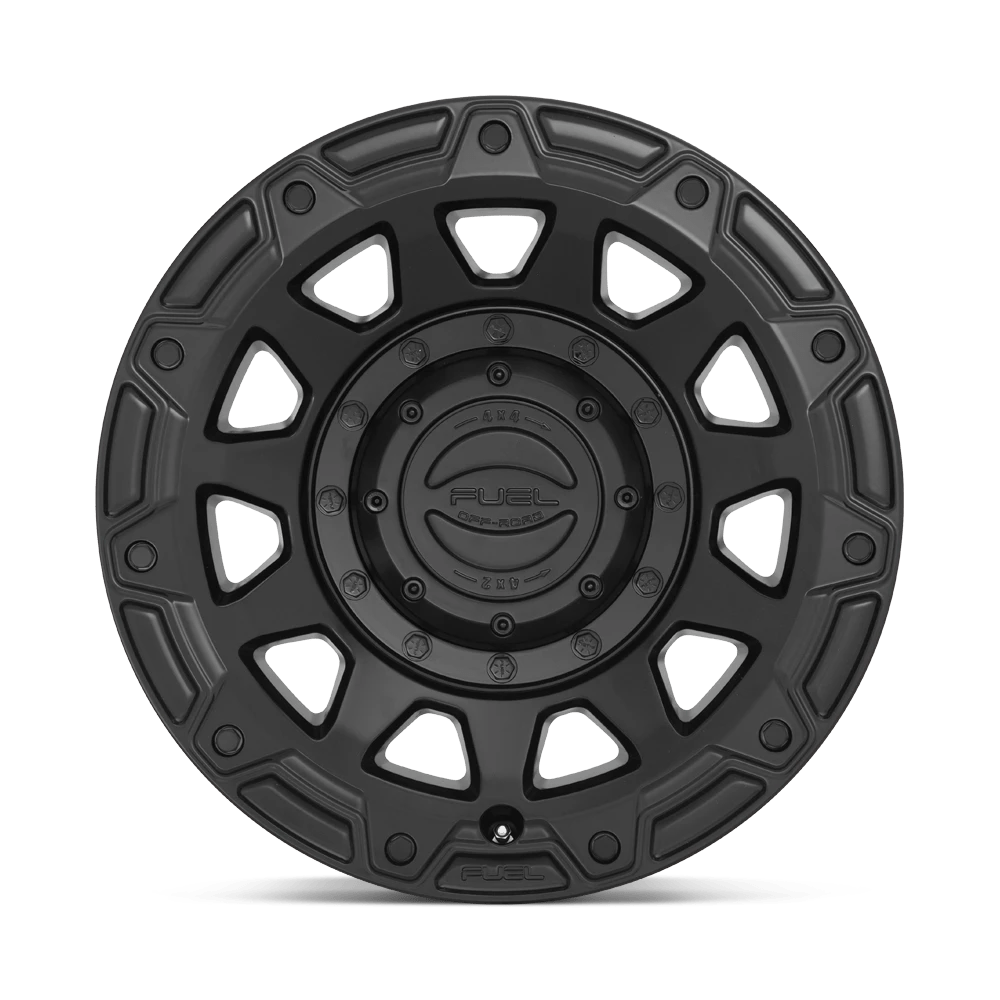 Fuel Offroad D729 TRACKER SATIN BLACK 17x9 +1 5x127|5x114.3mm 78.1mm - Wheelwiz