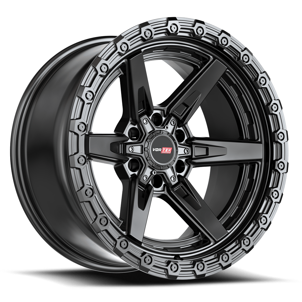 Vortek VRT-602 Matte Black 18x9 0 6x135|6x139.7mm 106.1mm - Wheelwiz