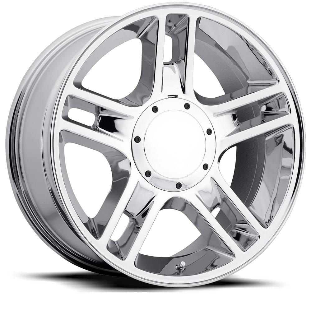 Factory Reproductions FR 51 Chrome 20x9 +14 10x135|10x139.7mm 87mm