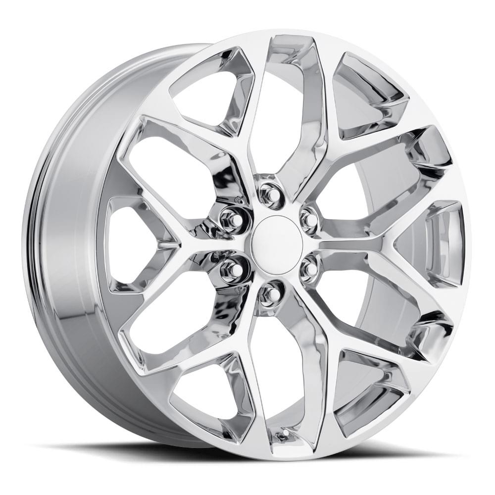 Factory Reproductions FR 59 Chrome 24x10 +24 6x139.7mm 78.1mm