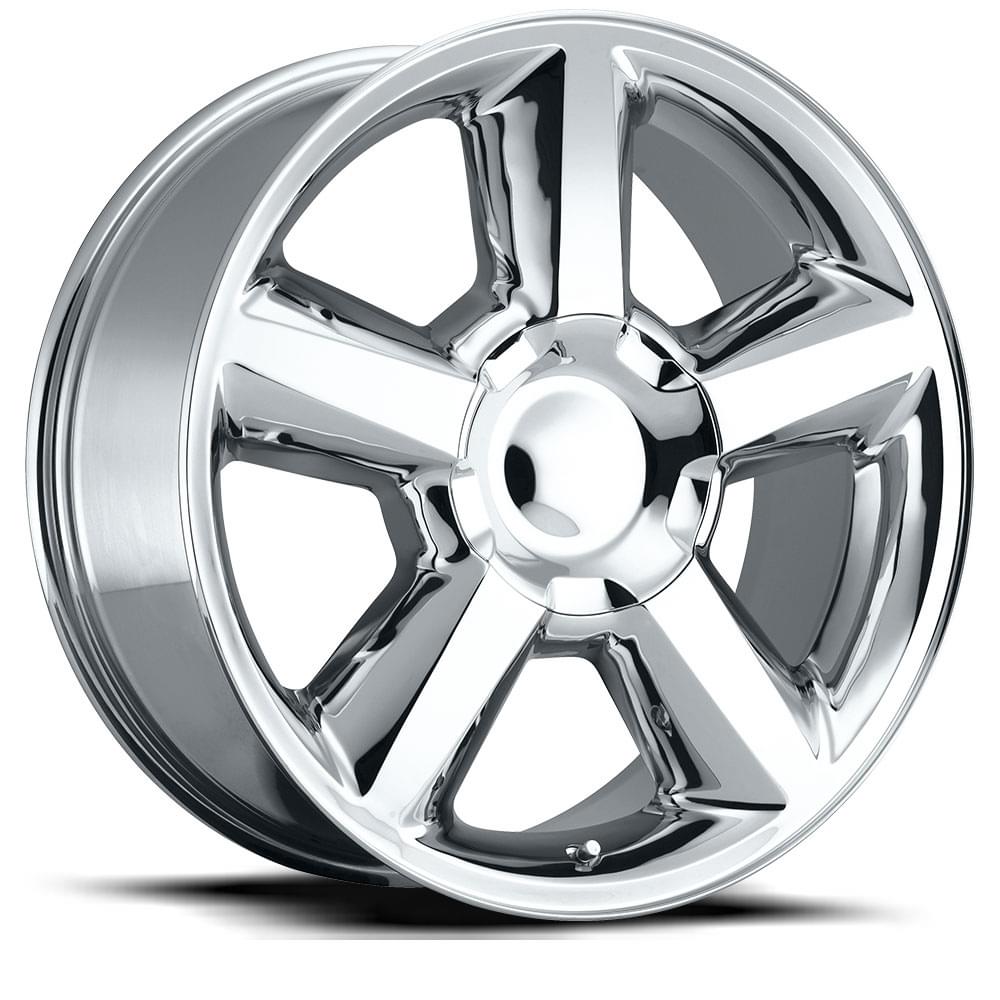 Factory Reproductions FR 31 Chrome 20x8.5 +30 6x139.7mm 78.1mm