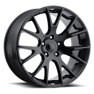 Factory Reproductions FR 70 Gloss Black 22x10 +45 5x127mm 71.5mm