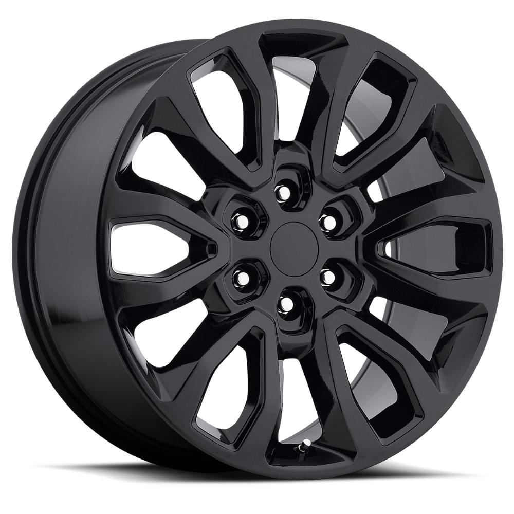 Factory Reproductions FR 53 Gloss Black 20x9 +30 6x135mm 87mm