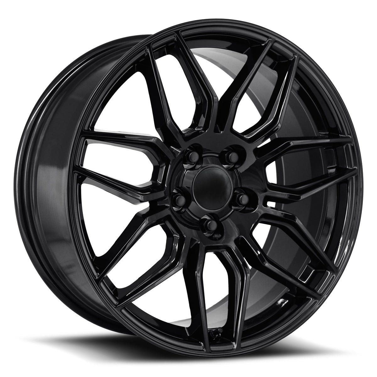 Factory Reproductions FR 401 Gloss Black 19x8.5 +40 5x120mm 66.9mm