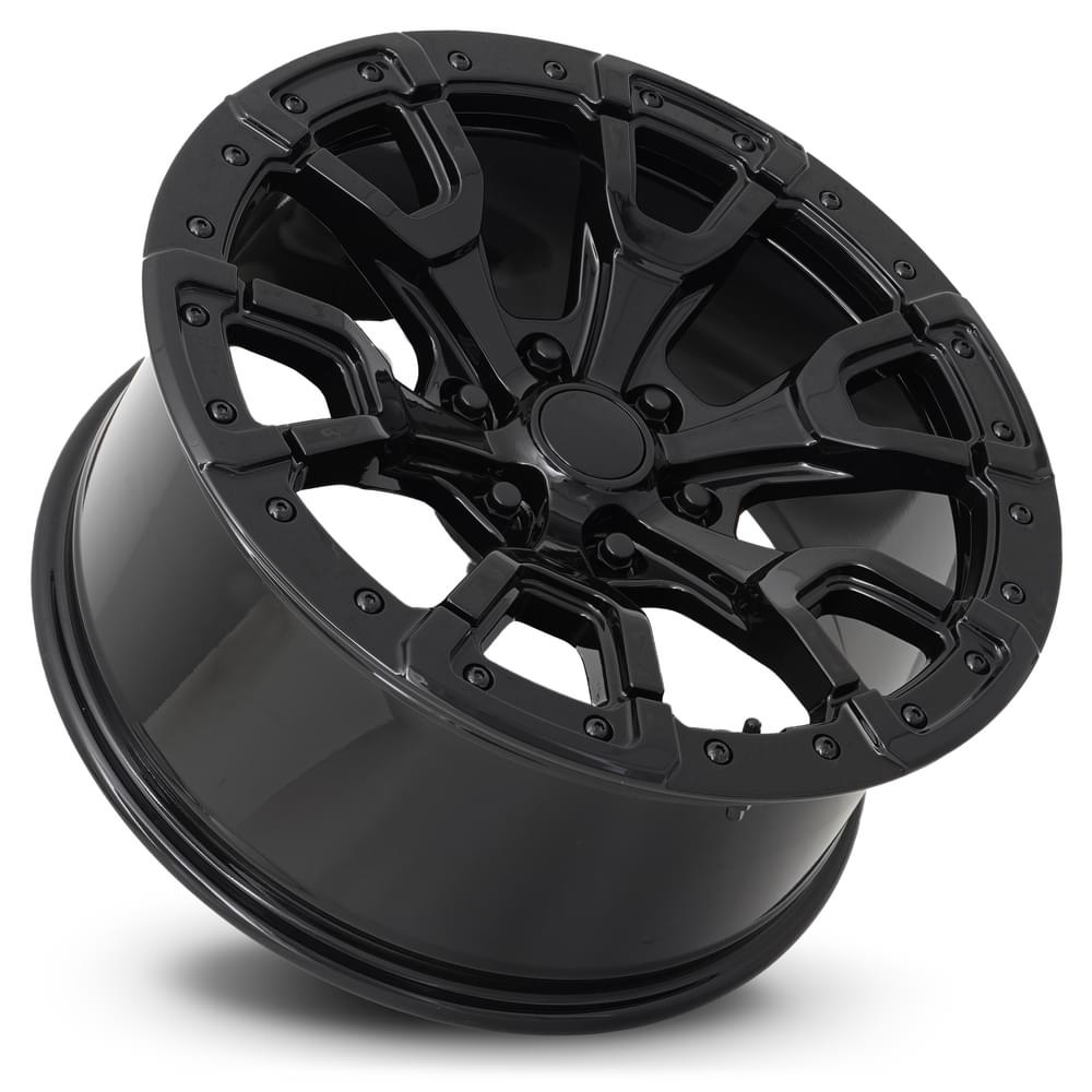 Factory Reproductions FR 99 Gloss Black 20x9 +20 6x139.7mm 93.1mm