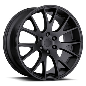 Factory Reproductions FR 70 Satin Black 22x10 +25.4 6x139.7mm 77.8mm