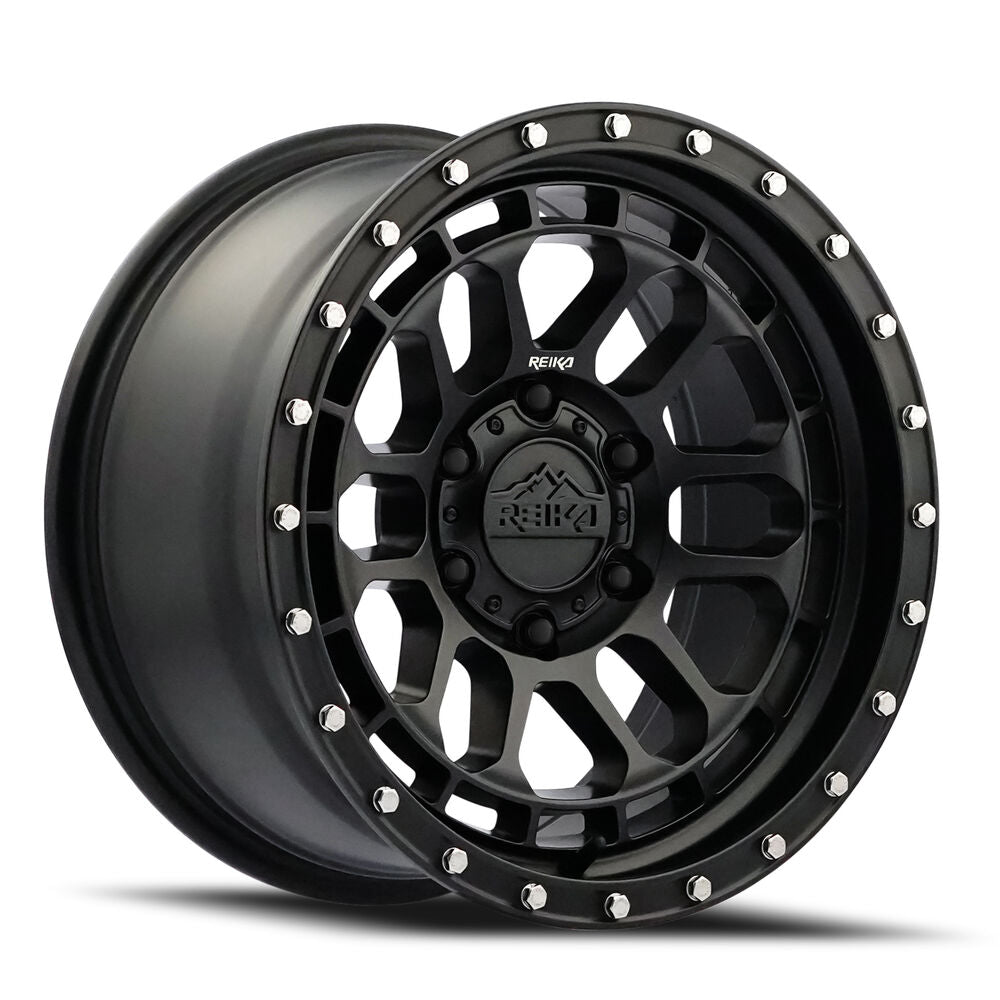 Reika R35 Satin Black 17x9 -12 5x127mm 78.1mm