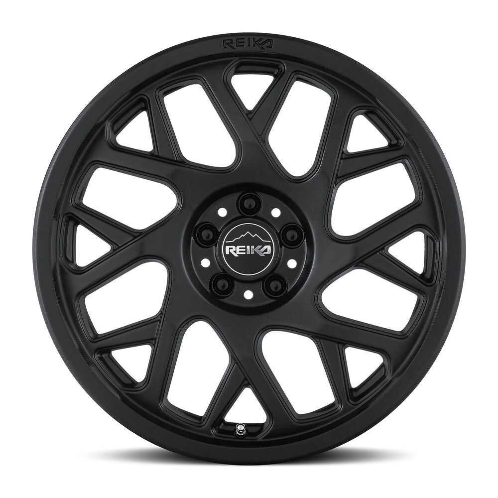 Reika R25 Satin Black 17x7 +15 5x100mm 65.1mm