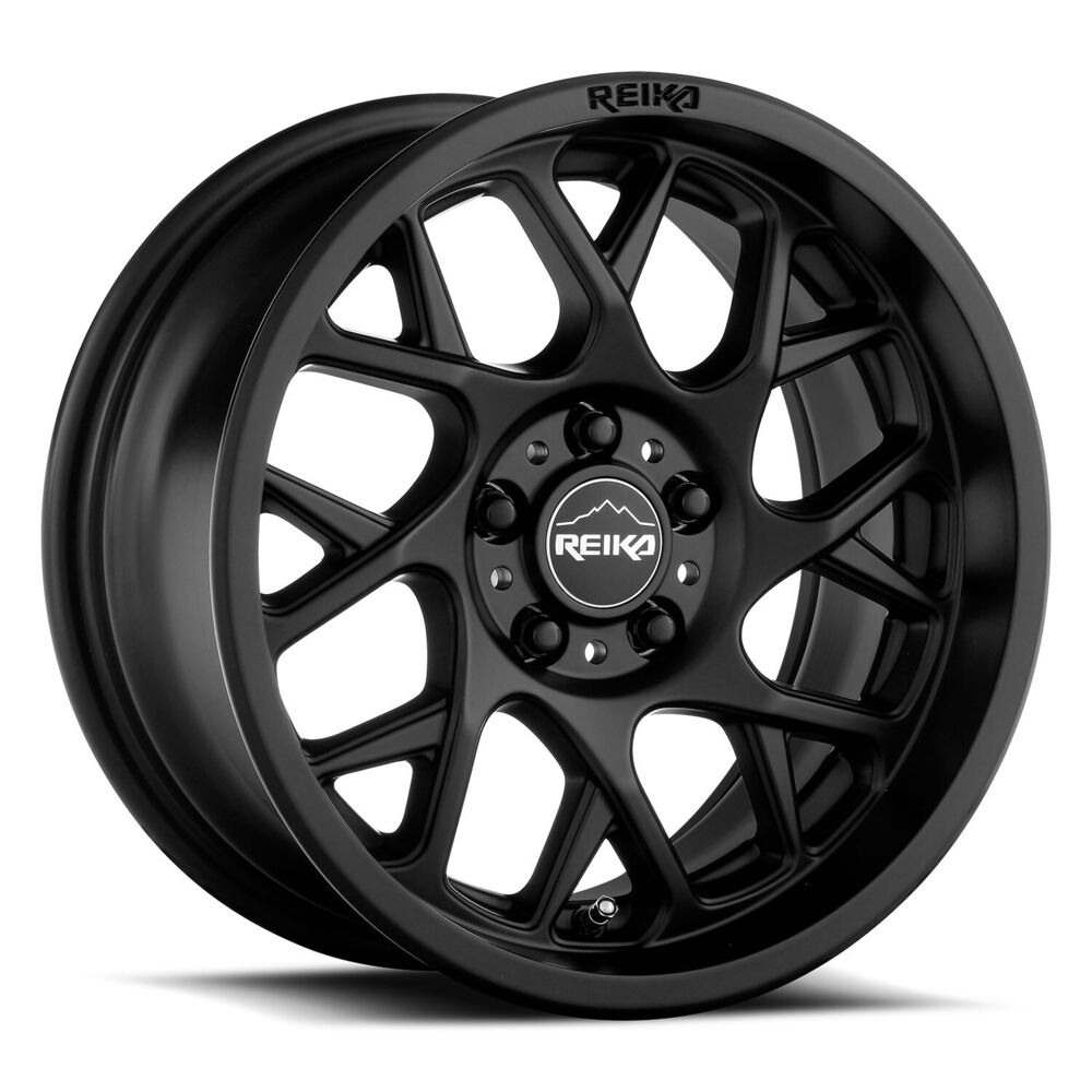 Reika R25 Satin Black 15x7 +15 5x100mm 56.1mm