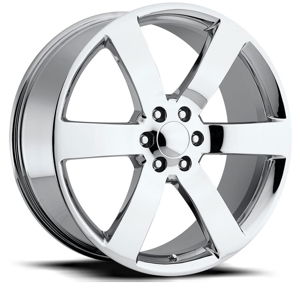 Factory Reproductions FR 32 Chrome 22x9 +45 6x127mm 78.1mm