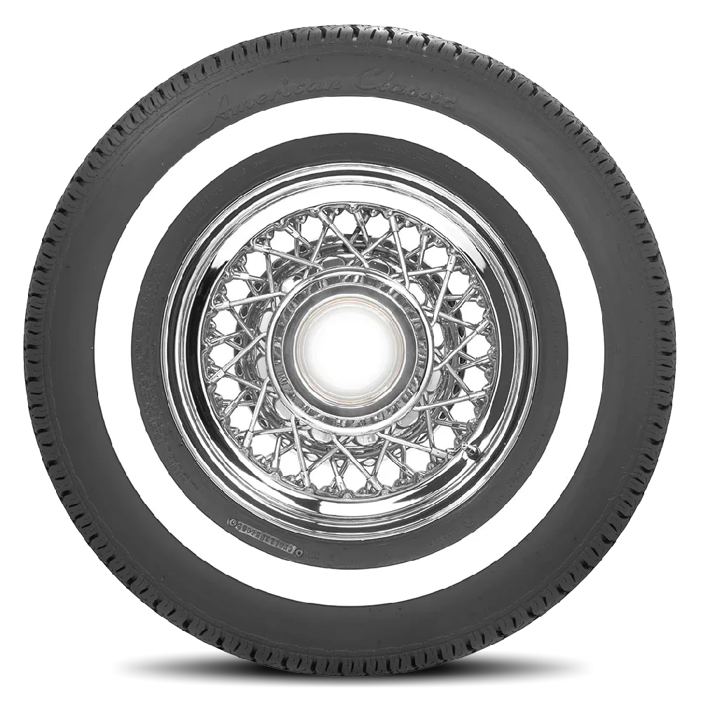 Coker American Classic Radial (1.6 INCH Whitewall) 225/75R15