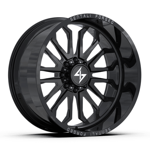 Sentali Forged SF-3 Gloss Black 24x14 -76 6x135mm 87.1mm