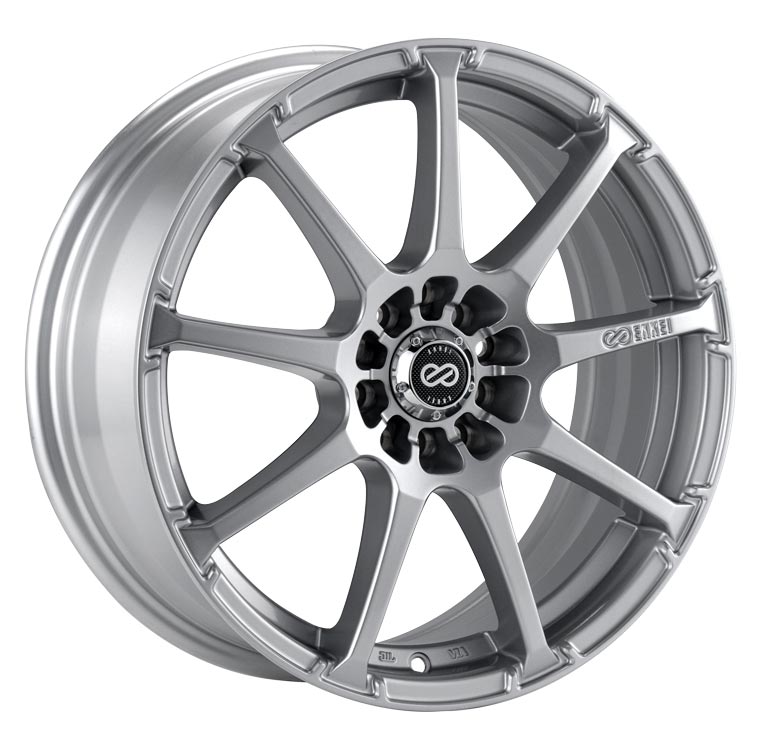 Enkei EDR9 Silver Paint 16x7 +45 4x100|4x114.3mm 72.6mm - WheelWiz